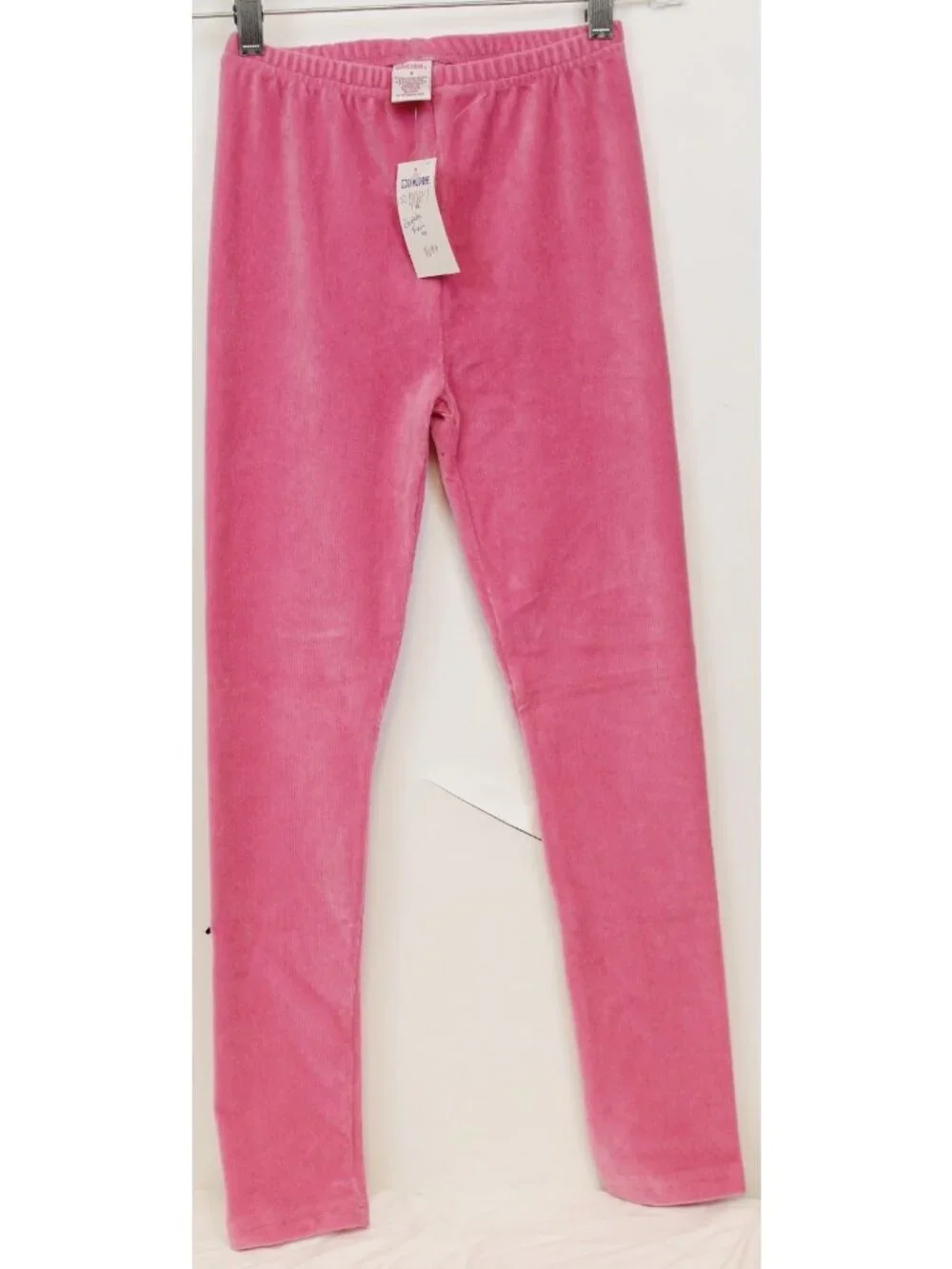 2004 Gymboree Bubble Fun Pink Corduroy Stretch Leggings sz 9 NEW NOS